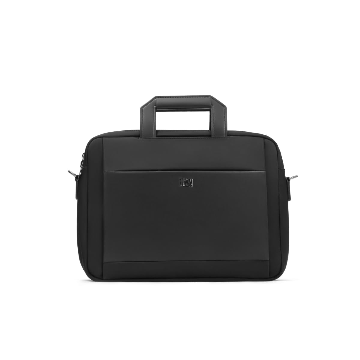 The Laptop Breifcase 10L | Premium Vegan Leather, Fits 15.6" Laptops | YKK Zippers, Secret Pocket, Luggage Sleeve, Padded Laptop Compartment, Water-Resistant & Unisex Laptop Bag