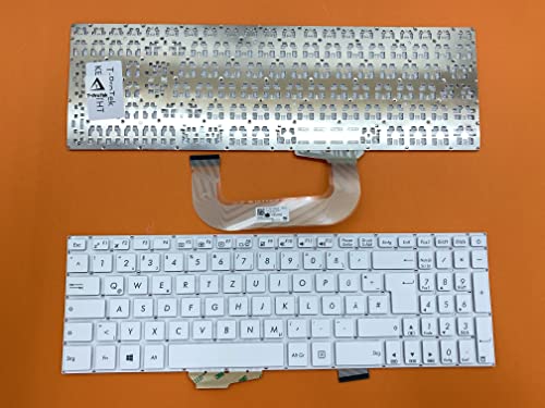 THT Protek Teclado alemán compatible con Asus VivoBook 17 X705UQ