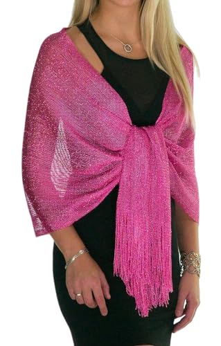 Accessoire Top Tendance Belle Étole Femme Châle Wrap Écharpe Brillante - Cérémonies Soirée...