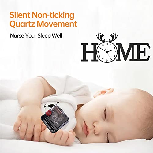 Yisile Large Decorative Wall Clock Battery Operated 40 Inch Home Design Modern Clock Silent Quartz Wall Clocks For Living Room Decor Non Ticking Bedroom Office Kitchen Decor Big Clock Wall 3D Sticker #TOP3