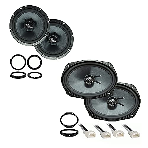 Harmony HA-C65 Compatible with Ford F-150 2015-2019 Bundled with HA-C69 Premium Factory Speaker Replacement Package
