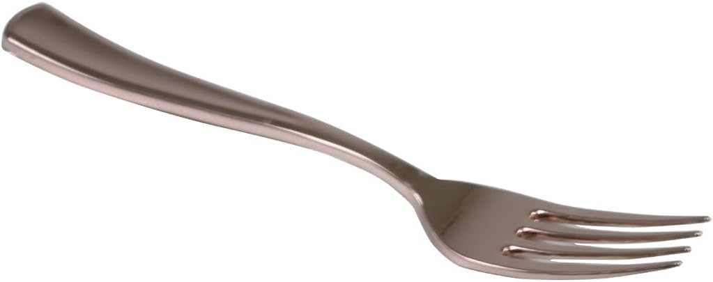 Maryland Regal Plastic Fork | Metallic Gold | Pack of 20 : Everything Else