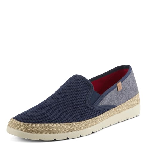Spring Step Men's Putman Espadrilles – Lightweight Slip-On Summer Shoes with Cork Insole and Rubber Outsole, Made in Spain