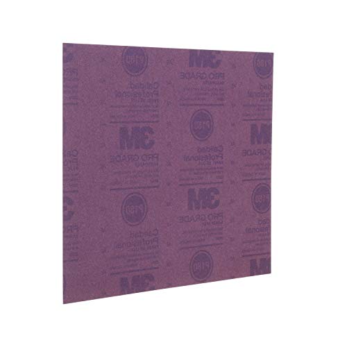 3M 26180Cp-P-G 180 Grit Pro Grade No-Slip Grip Advanced Sandpaper (20 Pack), 9 X 11" #TOP5