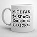 Ogromny fan kosmosu kubek do kawy ceramiczny kubek do biura i domu herbata mleko urodziny dla niej lub dla niego 11 uncji