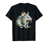 Polygon Art Muscardin Rongeur Musaraigne T-Shirt