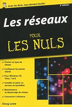 Paperback Les réseaux Poche Pour les Nuls 5ed [French] Book