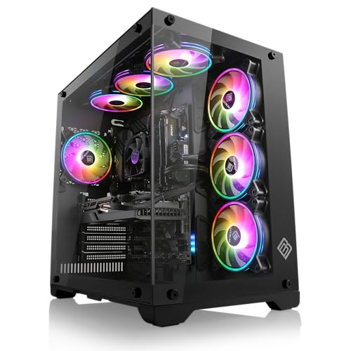 Gaming PC mit Windows 11 Home | AMD Ryzen 7 8700F 8X 4.1 GHz | RX