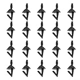 Consigli sulle taglie: ogni scudo misura circa 37 x 18 mm; si prega di verificare le proprie esigenze prima di ordinare.
