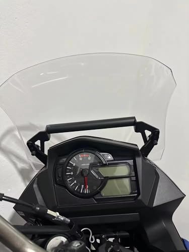 Supporto Per Navigatore Gps Per Moto Per Suzuki Vstrom 650 DL650 VSTROM650 Xt 2017-2024 Estensione Di Montaggio Per Per Telefono Gps Staffa Navigazione(Nero 3) - 7