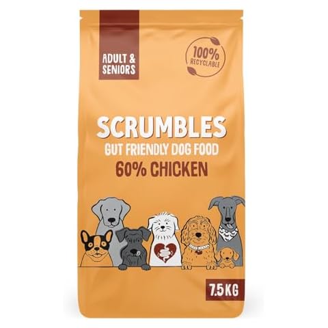 Scrumbles Natural Dry Dog Food with Chicken Cover