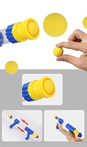 FeiWen Schlag Meine Ente pneumatische doppelt Pistole 24 Weichen Bällen Version Sicherheit Kinder Spielzeugpistole pneumatische