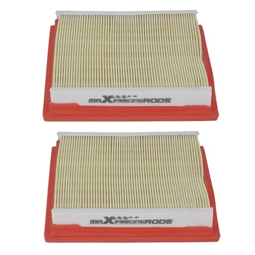 maXpeedingrods CA10544 2PCS Engine Air Filter for Infinit EX35, EX37, G25, G35, G37, Q40, Q60, QX50; for Nissan 350Z, 370Z. Replacement for AF4038, 16546JK20A