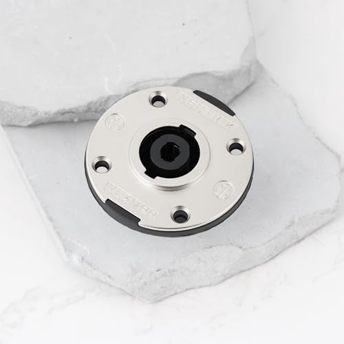 Conectores metálicos de panel OTOTEC 4x 4 pines redondos miniatura 5