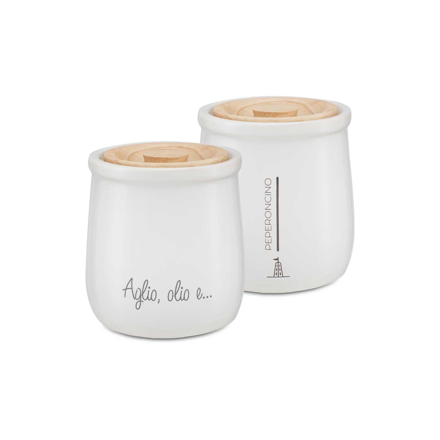 LA PORCELLANA BIANCA - Gli Onesti Chilli Jar Gift Box, Stoneware