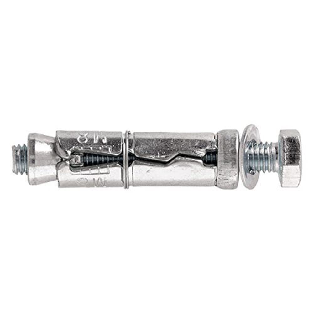 Molly Gray Solid Hook Bolt Shield Anchor, 14 X 50 Mm - Pack Of 2