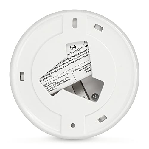 Alecto SA20 Kit détecteur de fumée - avec Bouton de temporisation - Bouton de Test et de réinitialisation - Alarme >85-10 Ans d'autonomie du capteur - Conforme à EN14604:2005/AC:2008-5 x SA20 - Blanc – vue 7