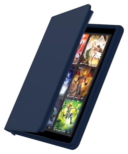 Image of Ultimate Guard Zipfolio 360 - 18 Pocket Xenoskin Blue