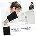 VALICLUD 3sets Makeup Gloves Soft and Washable Facial Cleaning Mitts for Home and Travel Convenient Beauty Supply for Easy Makeup Removal and Skin Care 3pcs*3