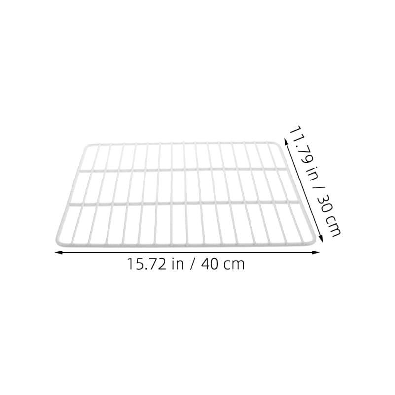 OUNONA Separador para congelador, estructura de alambre de metal, 40 x 30 cm, para almacenamiento comercial y nevera