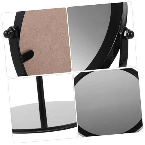 Miroir Maquillage Pied Rotatif Haute Définition Reflet Net de Table