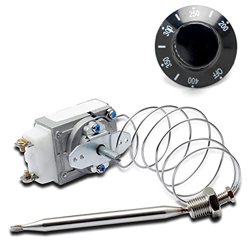 60125401 Thermostat for Fryer, 1175 Thermostat RX-1-36 compatible with Pitco 60125401 35C, 35C+ and other popular models, 200-400F