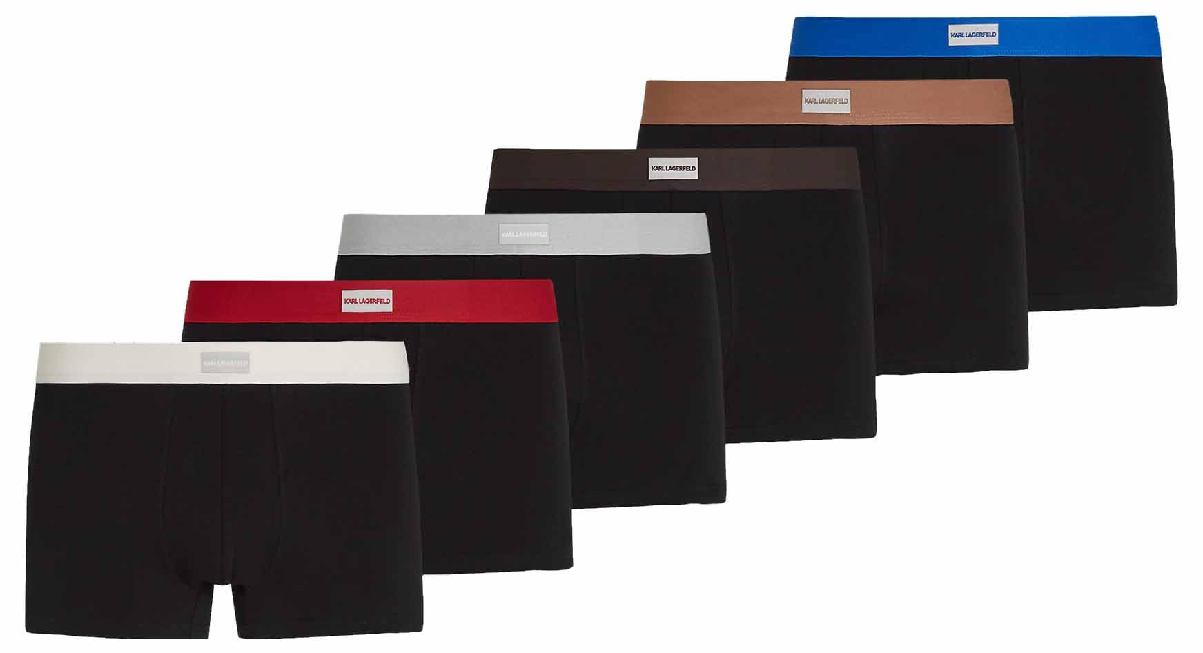 KARL LAGERFELD B.V Trunks Mężczyźni Karl Lagerfeld, Men's, Logo Patch Elastic Trunk (7 Pack)