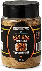 Inteligente Primme — Tempero Seco Dry Rub para Frango, 230g, Mistura de Ervas e Especiarias para Carnes Assadas, Grelhadas ou Churrasqueadas