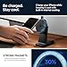 Spigen for MagSafe Charger, Qi2 Wireless Cooling Fan 15W OneTap Pro 3 Cryomax (MagFit) Compatible with iPhone 17/16/15/14/13/12 Pixel 10 Pixelsnap and More, Sleep Friendly Light - Black (Stand)