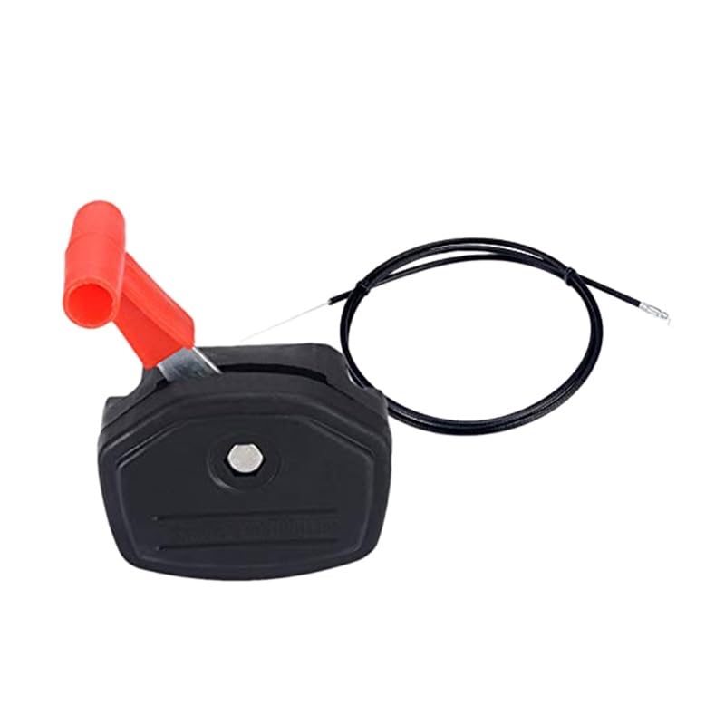 1 Juego de manija de Control de Palanca de Interruptor Universal, Kit de Cable de Acelerador de 56 Pulgadas for cortacésped, Piezas de cortacésped, Herramientas de jardín