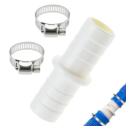 Washing Machine Waste Pipe Connector – 110810 Universal Hose Connector for Drain & Outlet Pipes – Secure, Leak-Proof & Easy to Install Extension Coupler