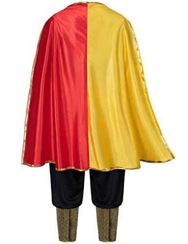 Elibelle Kids Medieval Roman Knight Renaissance Costume With Shield And Foam Sword 130Cm 6-7Yrs #TOP3