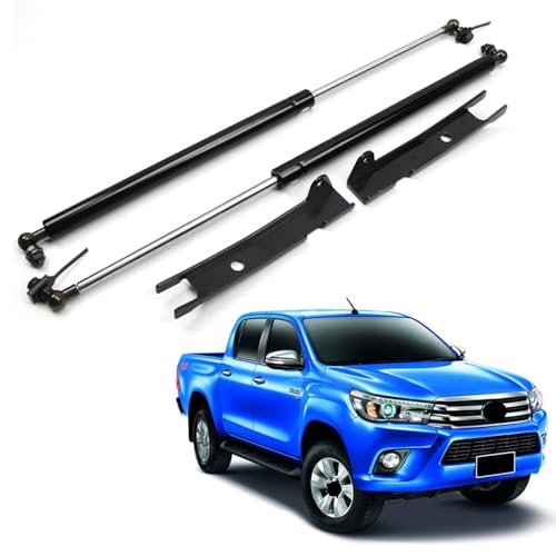 HIGH FLYING Car Accessories Hydraulic Jack Front Hood Lift Supports Hood Struts Shocks Springs Dampers for Toyota Hilux Revo 2016-2024