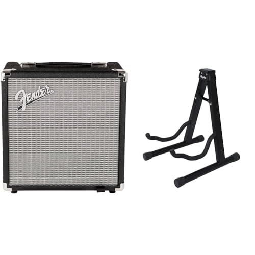 Fender Rumble 15, Bass Amp - 15W, Compact Practice Amp for Electric Bass Guitar