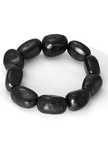 naturesupplies Shungite Pebble Bracelet Size 1,5-2,5 cm, Bespoke Jewellery