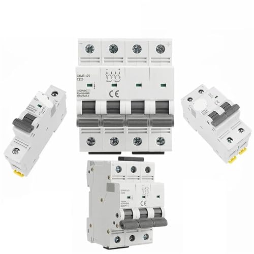 GYM9-125 DC MCB 1P 2P 3P 4P 250V 500V 750V1000VDC �T�[�L�b�g�u���[�J�[ 80A 100A 125A 6KA DC MCB 1��(3�� 750VDC�A100A)