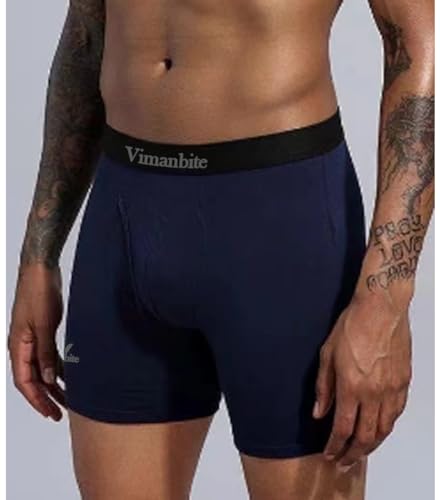 Mens Underwear Boxer Briefs. Soft Cotton. Sweat-Wicking. Long Styles And Short Versin Multiple-Piece Sets.3