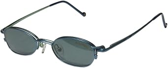 238 Mens/Womens Designer Half-rim Sunglass Lens Clip-Ons Flexible Hinges Eyeglasses/Eyewear