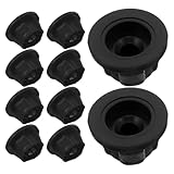 TOYANDONA 10 Stück Teiliges Gummi Motorabdeckung Befestigungsmanschetten Wetterbeständige Motorhaubenpuffer Geräuschdämpfende Gummipuffer für Sicheren Halt Elastische Motorhaubenmontage