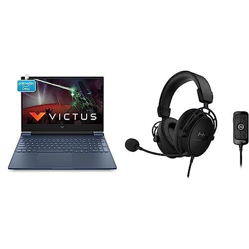 Image of HP Victus Gaming Laptop 12th Gen Intel Core i5-12450H 15.6 inch(39.6 cm) FHD IPS Gaming Laptop & Cloud Alpha S Black