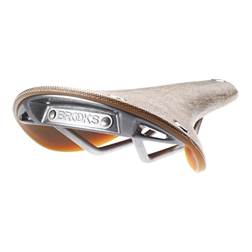 Brooks Saddles Men's C17 Cambium Bike Saddle, Natural