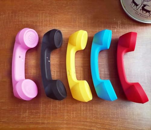 Auricular retro Bluetooth inalámbrico con reducción de radiación para celular 6
