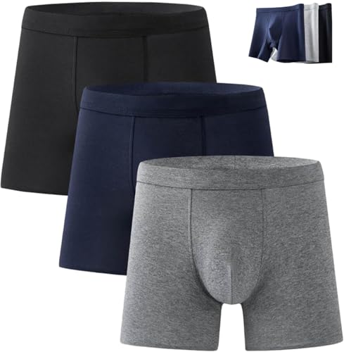 Octipa Men's Ultra-Absorbent Incontinence Boxer Briefs, Octipa Mens Incontinence Underwear, Reusable Comfortable Leak-Proof