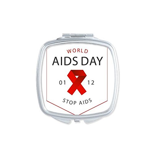 Miroir de poche solidarité cadeau commémoratif journée mondiale du SIDA