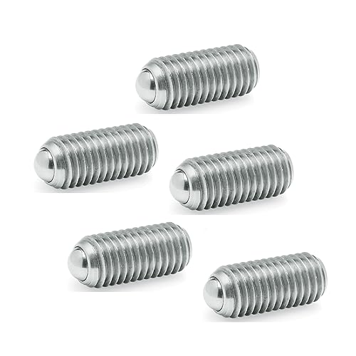 Poussoir à ressort GN 615.3-KN pour éliminer le jeu mécanique M3 six pans creux 5pcs