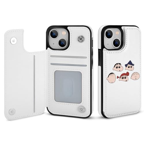 iPhone16Pro用ケース 手帳型 クレヨンしんちゃん アイフォン16Proケース 手帳型 財布型 スマホケース 軽量 カード収納 スタンド機能 おしゃれ 全機種対応 いPhone16Pro用カバー