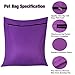AUXSOUL 1 Pack Pet Laundry Bag,Stops Pet Hair Blocking The Washing Machine,Big Size Wash Bag Ideal for Dog Cat Horse,Hair Remover Safely,25.8’’ 27.8’’(65 X 70cm)(Purple)