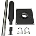 Zombiebox Portable Generator Exhaust Extension Silencer Kit | Exhaust Extension System | 3 Adapters Included | Reduced Noise | High Efficiency | Fits ALL Portable & Backup Generators | U.S. Company
