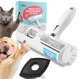 WINCHEERS Rodillo y Detallador Quitapelos para Mascotas - Removedor de Pelaje Reutilizable y Eficiente para Gatos y Perros,...