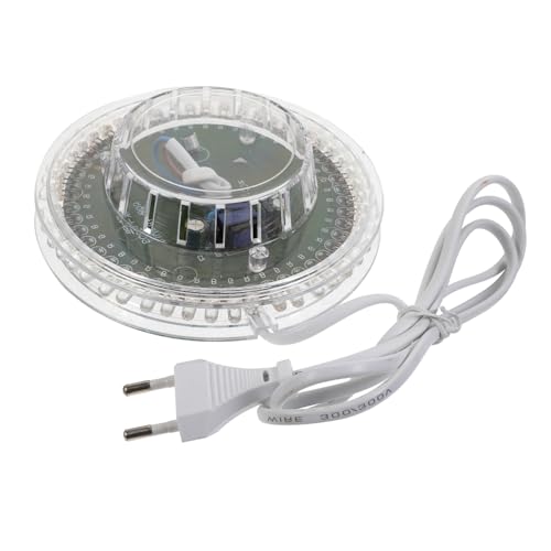 BESTonZON Lumière De Fête Menée Faire Tourner Blanche Led